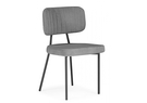 Стул на металлокаркасе, Вакао антрацитовый brendy stone 28 / черный