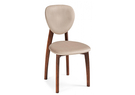 Стул деревянный, Вакимо ткань tenerife beige / миланский орех