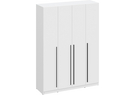Шкаф, Бирма ШК-1600 белое дерево / белое дерево