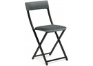 Стул на металлокаркасе, Elevis темно-серый / черный