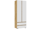 Шкаф, Элла ШК 01 белый / дуб крафт золото