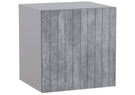 Шкаф, Эннис белый / бетон светлый