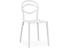 Пластиковый стул, Simple white