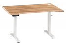 Компьютерный стол, Маркос с механизмом подъема 140х80х75 белый / вотан дуб