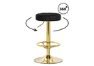 Барный стул, Marun black / gold