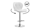 Барный стул, Trio white / chrome