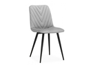 Стул на металлокаркасе, Ральф светло-серый / черный