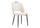 Стул на металлокаркасе, Barton beige / black