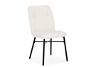 Стул на металлокаркасе, Denis beige / black