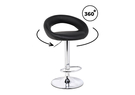 Барный стул, Oazis black / chrome