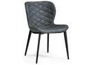 Стул на металлокаркасе, Катабучи ткань kiprus 12 / черный глянец