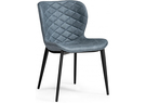 Стул на металлокаркасе, Катабучи ткань kiprus 11 / черный глянец