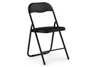 Стул на металлокаркасе, Fold 1 складной black / black