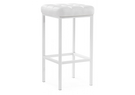 Барный стул, Лофт линкольн белый / белый матовый