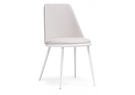 Стул на металлокаркасе, Алдис катания вайт / белый матовый