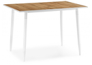 Стол деревянный, Энлэй  дуб вотан / белый