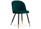 Стул на металлокаркасе, Gabi green / black