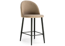 Барный стул, Амизуре бежевый / черный матовый