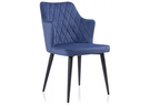 Стул на металлокаркасе, Velen dark blue