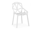 Пластиковый стул, One PC-015 белый