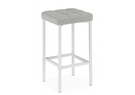 Барный стул, Лофт мадера 20 / белый матовый