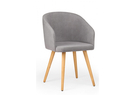 Стул деревянный, Монер темно-серый (glory 20) / светлое дерево