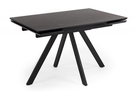 Керамический стол, Вилли 120(180)х80 shakespeare black / черный