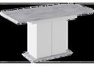 Стол деревянный, Carla белый / цемент светлый