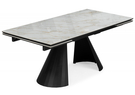 Керамический стол, Шелтон 180(260)x90 carla larkin / черный