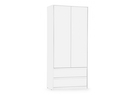 Шкаф, Идена ШК06-900 ЛДСП белое / ЛДСП белое