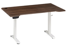 Компьютерный стол, Маркос с механизмом подъема 140х80х75 орех кантри / белый