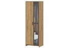 Шкаф, Таика дуб золотой / камень темный