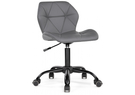 Офисное кресло, Вальд экокожа серое