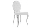 Стул на металлокаркасе, Odda белый