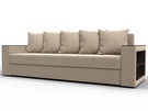Диван прямой Дубай Лайт, Велюр, SEVEN 729 бежевый