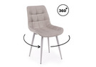 Стул на металлокаркасе, Челси 360 К латте (zd 290) / серый np