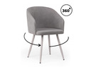 Стул на металлокаркасе, Монер 360 темно-серый (glory 20) / серый