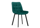 Стул на металлокаркасе, Челси П зеленый (zd 667) / черный