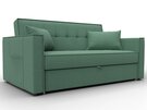 Диван прямой Лига-104 (140), Рогожка, Амур 11 зеленый