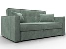 Диван прямой Лига-104 (140), Велюр, BRUT 08 зеленый