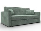 Диван прямой Лига-104 (160), Велюр, BRUT 08 зеленый