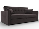 Диван прямой Лига-104 (160), Велюр, SEVEN 727 коричневый