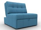 Кресло-кровать Лига-107 (80), Рогожка, Амур 10 голубой