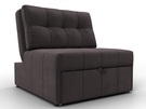 Кресло-кровать Лига-107 (80), Велюр, SEVEN 727 коричневый