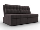 Диван прямой Лига-107 (140), Велюр, SEVEN 727 коричневый