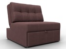 Кресло-кровать Лига-107 (80), Замша, JOLY 09 бордовый