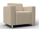Кресло Лига-093 ВН, Экокожа, Бежевый