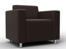 Кресло Лига-093 ВН, Экокожа, Коричневый