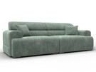 Диван прямой Лига-109 НПБ, Велюр, BRUT 08 зеленый