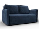 Диван прямой Лига-117, Велюр, TOWER 13 синий